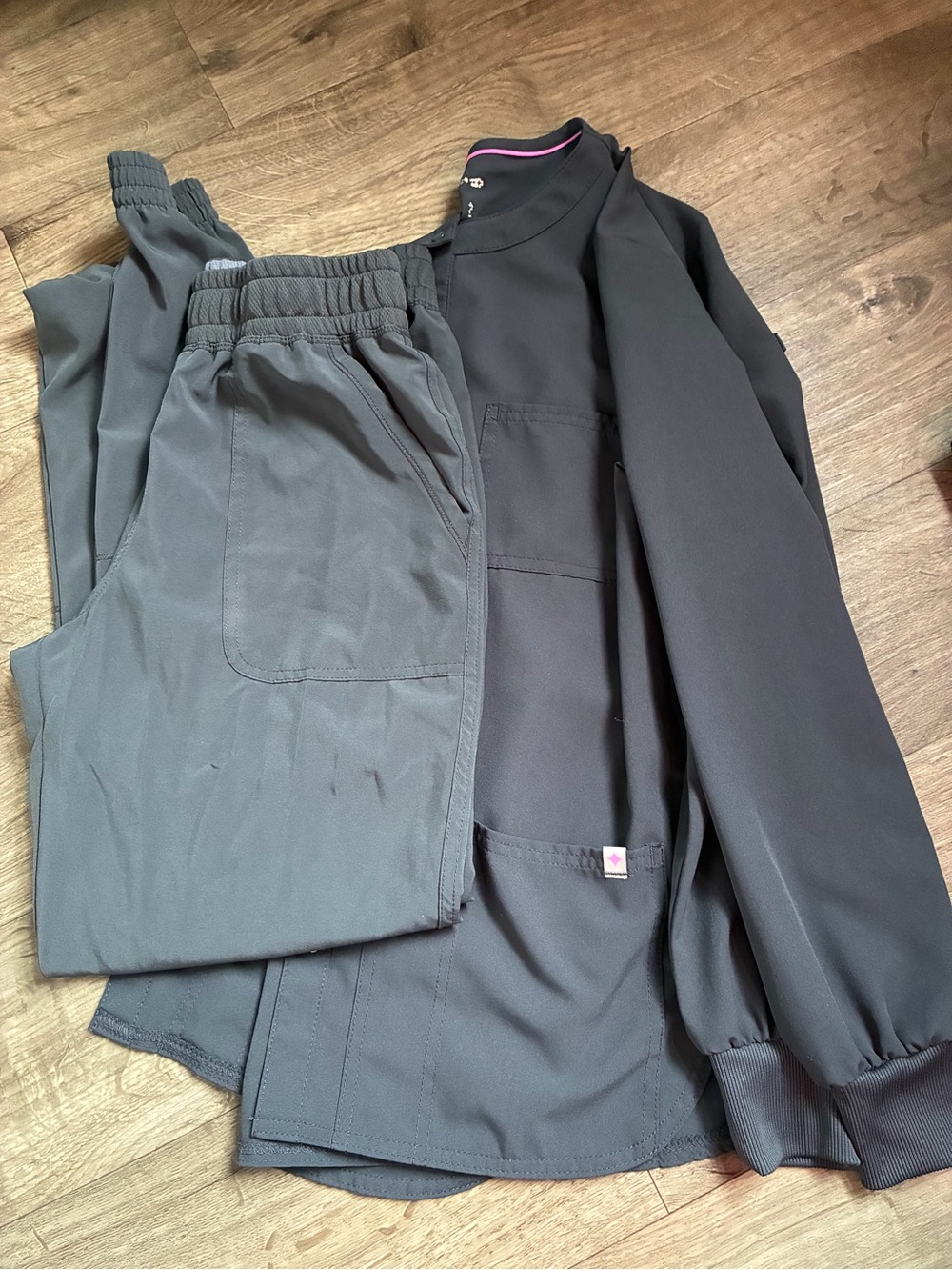 Scrubstar Charcoal Gray Women's Scrub Jacket and Pants